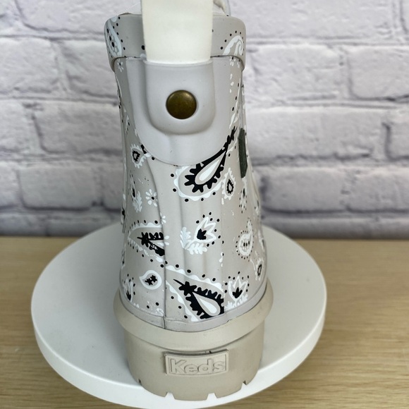 Keds Bandana Print Rain Boots size 7 - Picture 7 of 11